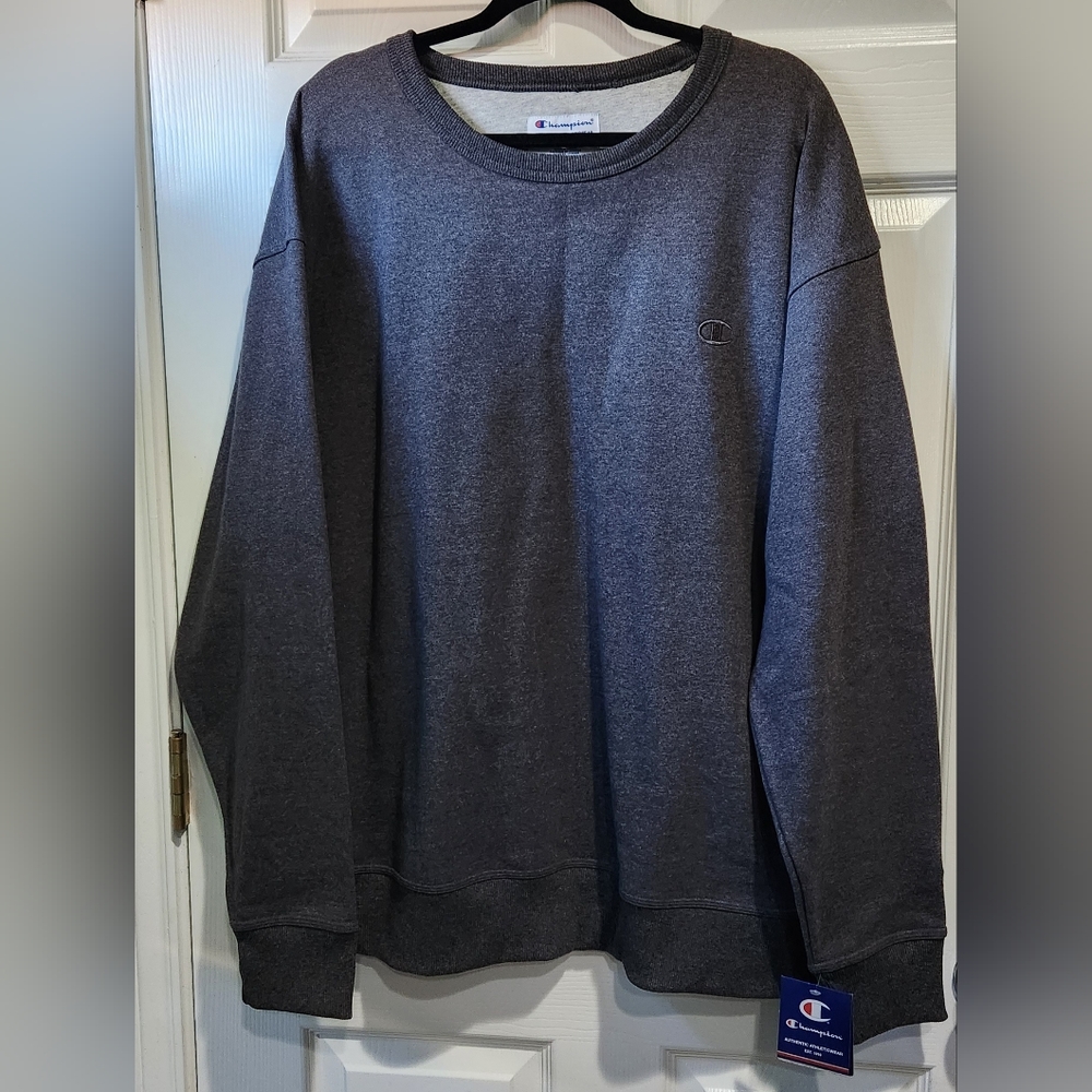 NWT Champion dark grey men's sweatshirt size 2XL